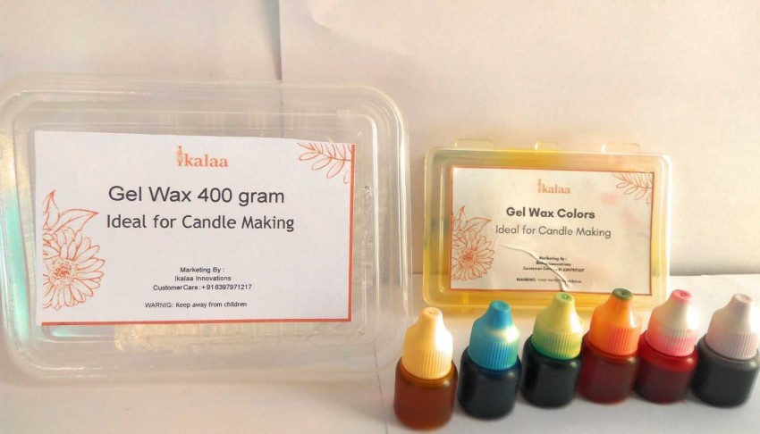 iKalaa Gel wax Candle making kit (large)