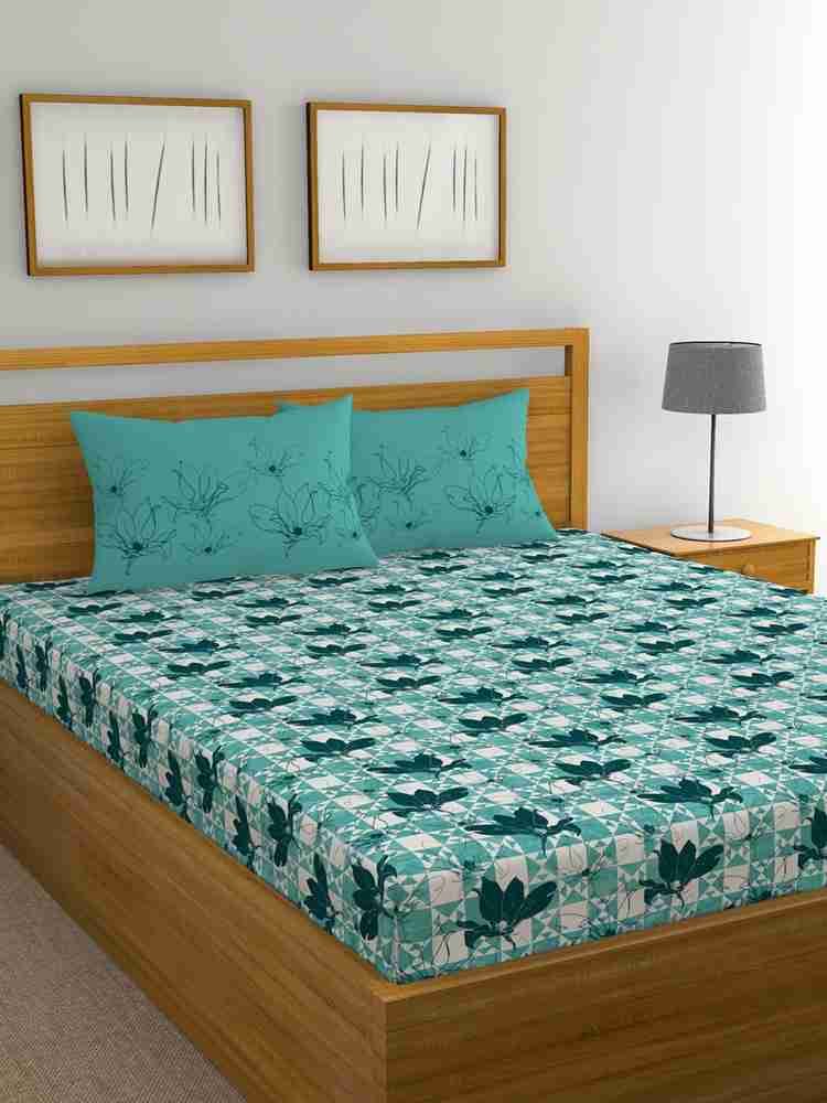 TRIDENT 120 TC Cotton Double Printed Flat Bedsheet Buy TRIDENT 120 TC Cotton Double Printed Flat Bedsheet Online at Best Price in India Flipkart