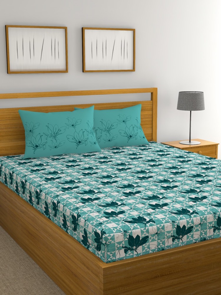 Size: Double Cotton Trident Comfort Living Bed Sheet, For Home at