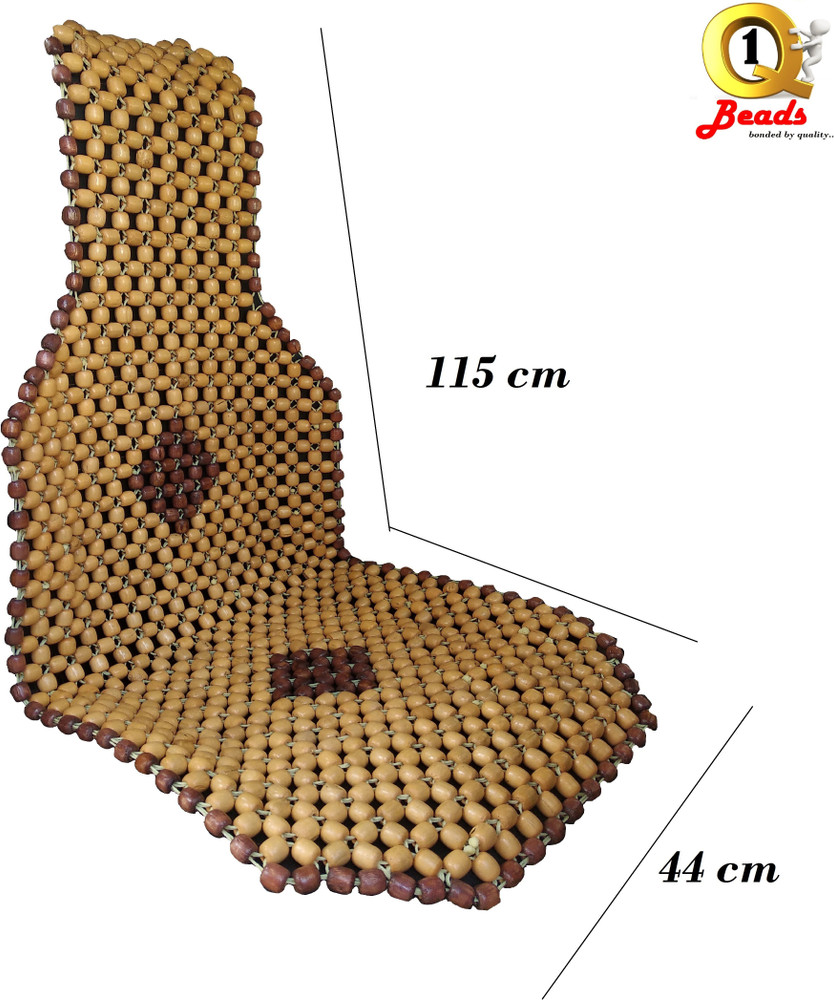 Car driver sales seat wooden beads