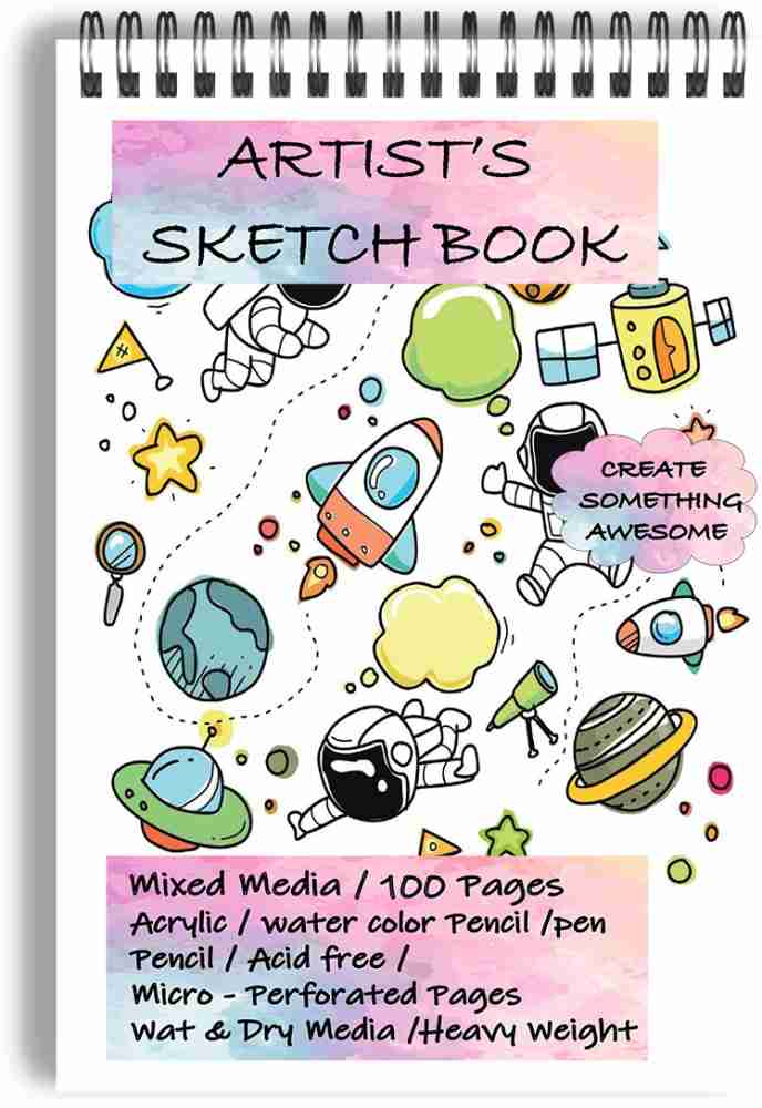 All Your Design Sketchbook/Drawing Book/Spiral Binded Sketch Pad
