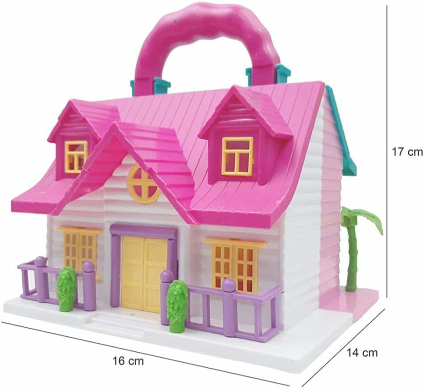 Big barbie 2025 doll house set