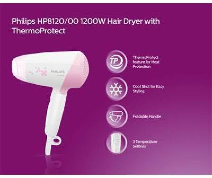 Philips hair outlet dryer 1200w