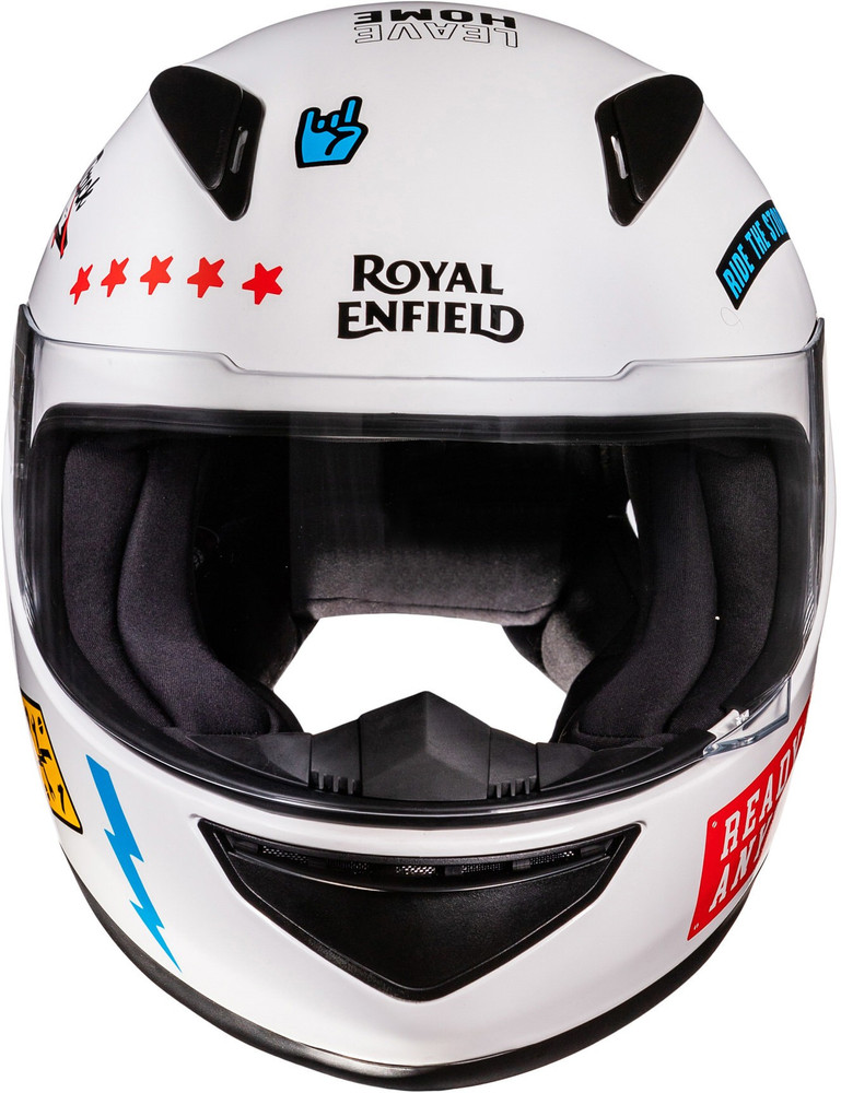 Leaving helmet hotsell on motorcycle