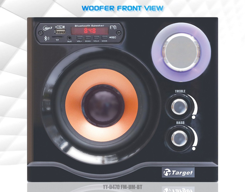 Buy Target TARGET TT D470 FM UM BT 4.1 Channel Multimedia Speakers