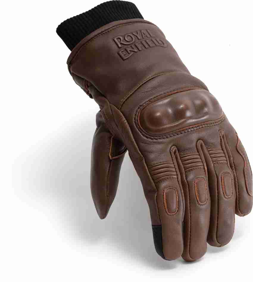 Royal enfield leather gloves discount