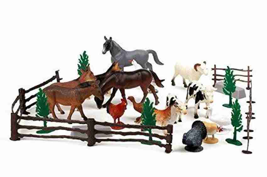 Animal planet farm set shop