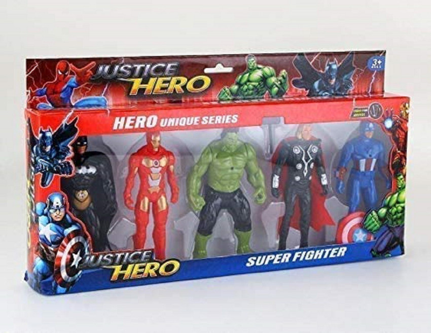 Amaflip Avengers Action Figures Toy for Kids Boys Multicolour
