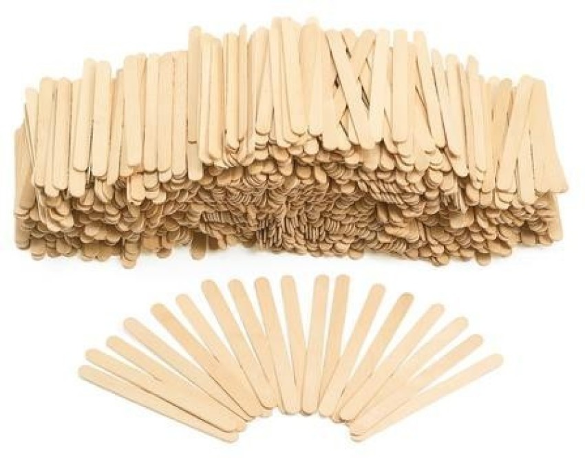 1000 Pack Colored Craft Sticks, 6 Inch Wooden Popsicle Sticks, Ice