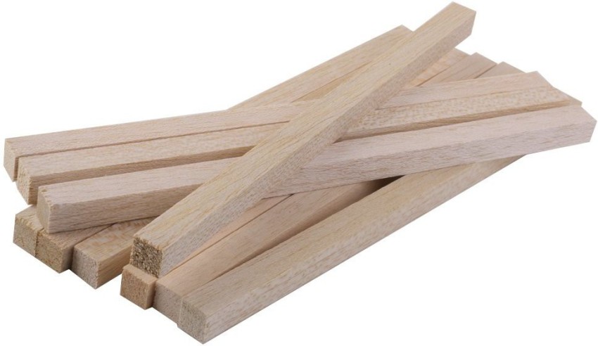 RM 20 Pieces Wood Art Craft Natural Wooden Sticks Pieces (254mm X 10mm) -  20 Pieces Wood Art Craft Natural Wooden Sticks Pieces (254mm X 10mm) . shop  for RM products in India.