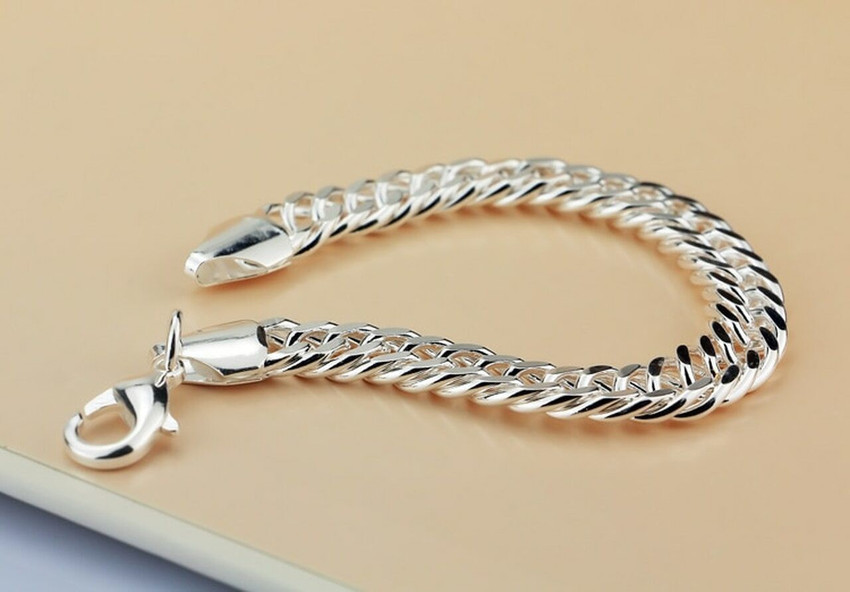 Silver hand bracelet store design