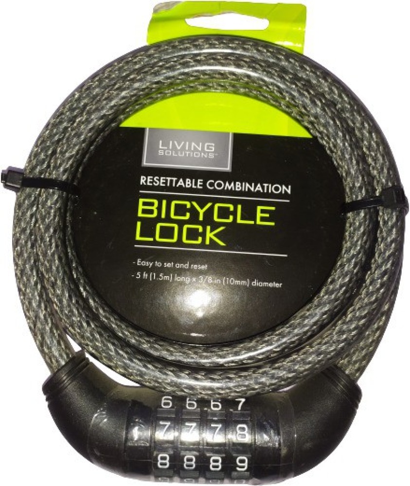 Living solutions bicycle lock on sale