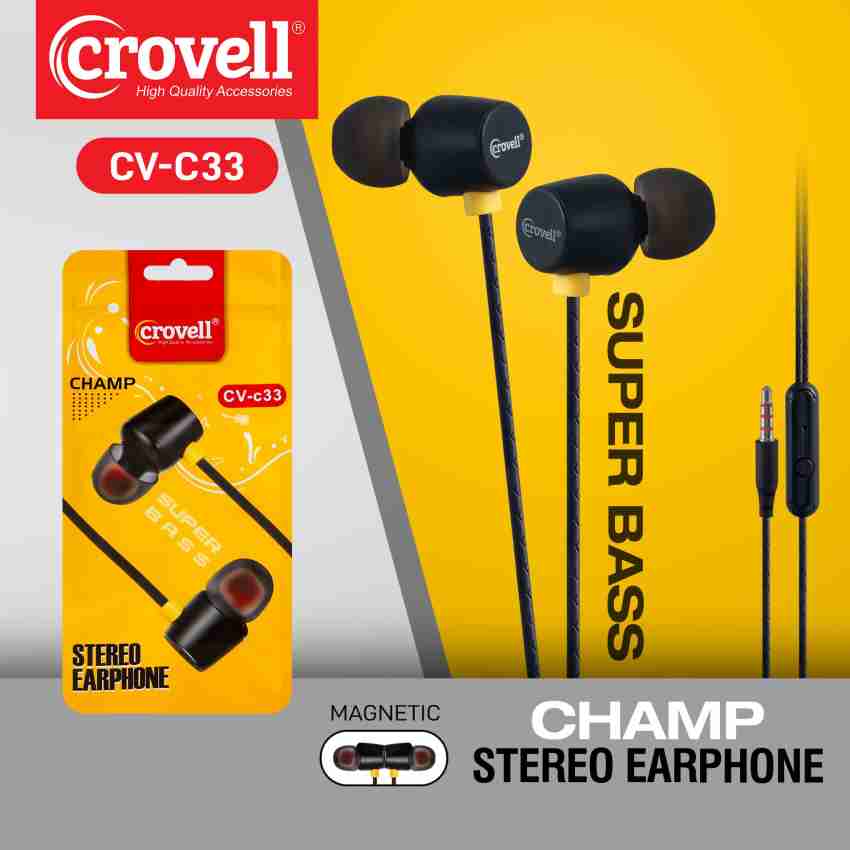 Crovell earphones discount