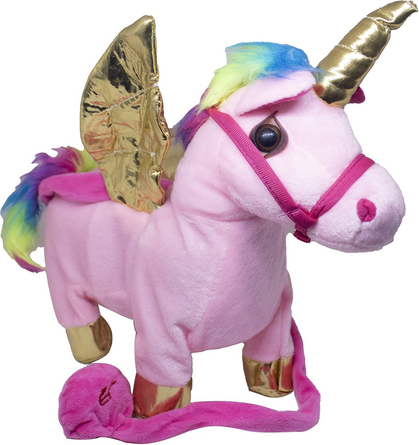 BOXO Unicorn Musical Walking Toy for Kid Birthday Gift Pack of 1