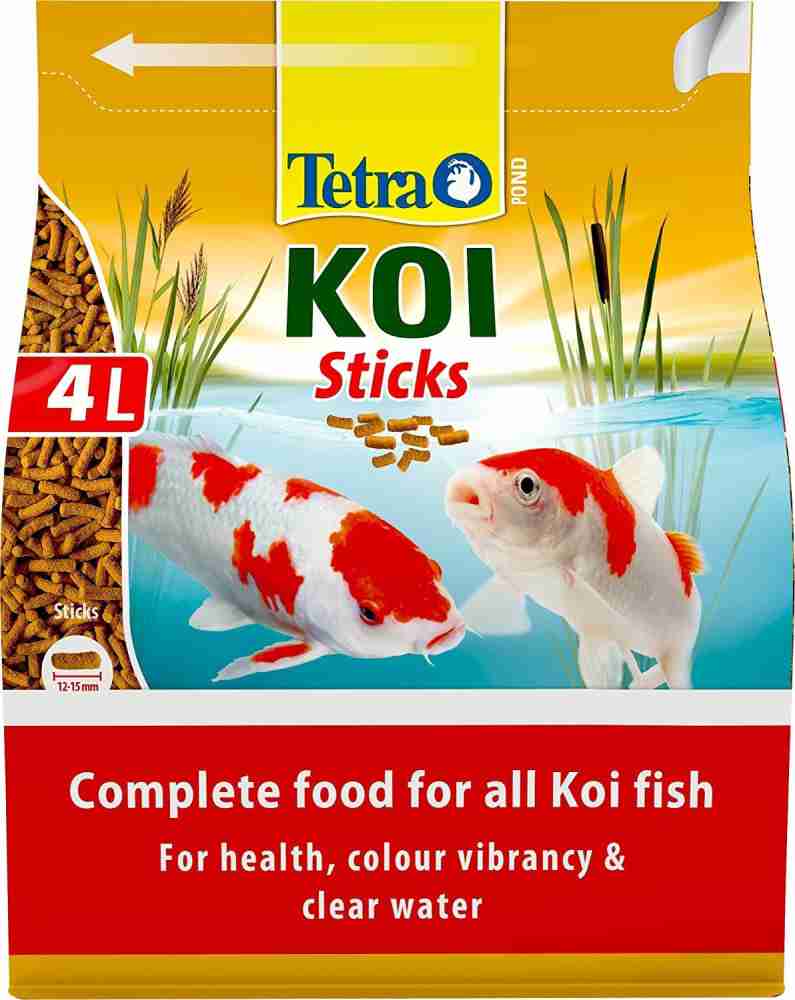 Gold fish food tetra pond stics 100 gram