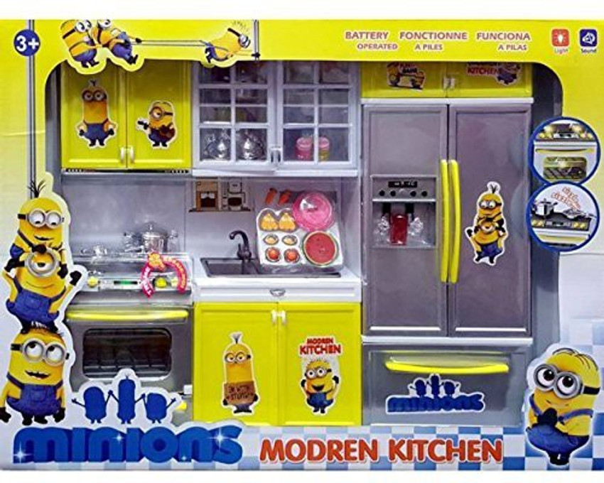 Minions kitchen set sales