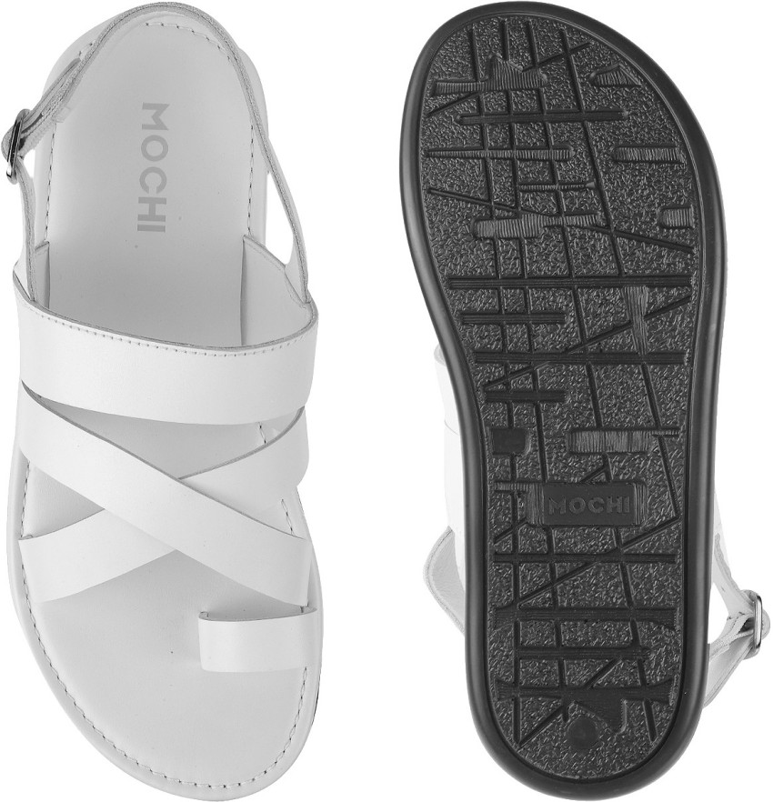 Mochi best sale white sandals