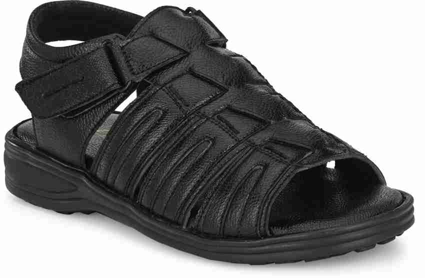 Knoos Men Black Sandals Buy Knoos Men Black Sandals Online at
