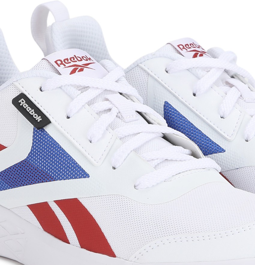 reebok rapide mu blanc rouge bleu