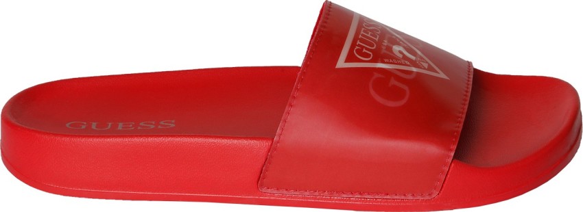 Guess red online slides