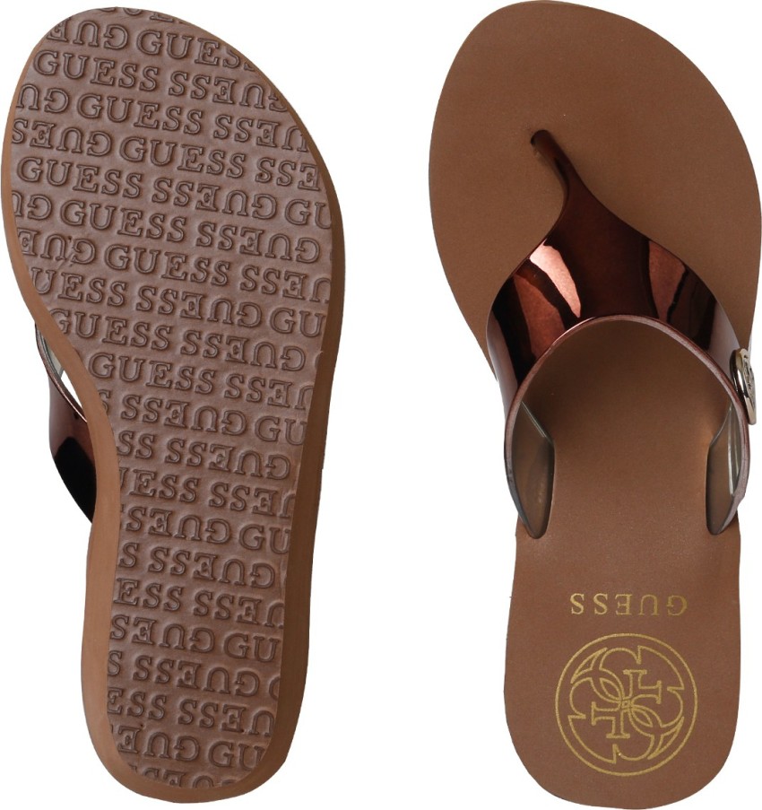 Guess flip hot sale flops womens