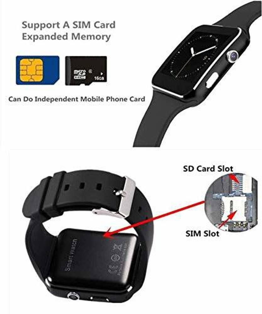 X6 smartwatch sim card sales