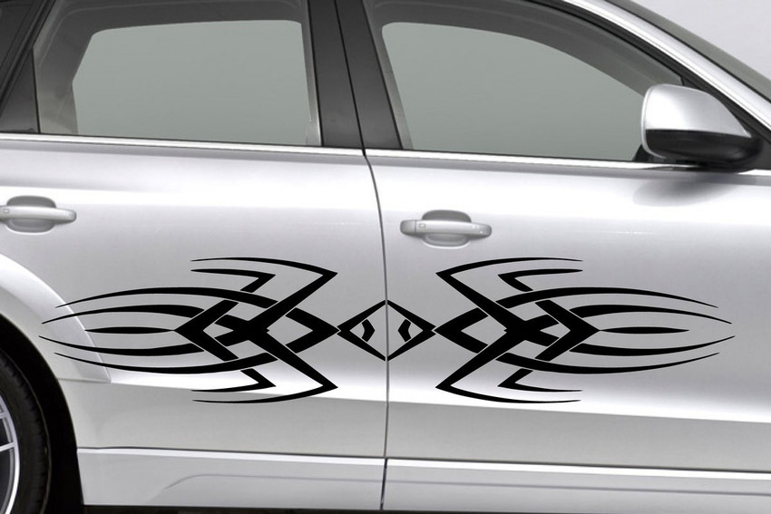 Car shop decoration stickers