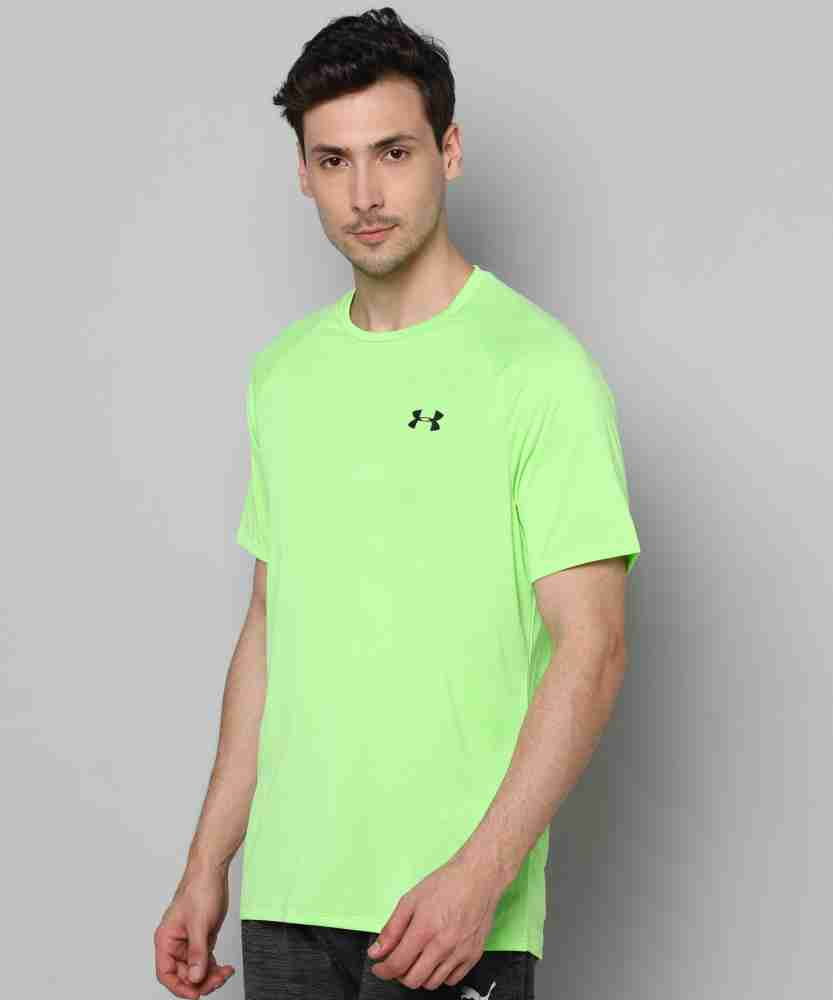 Under armour neon outlet green shirt