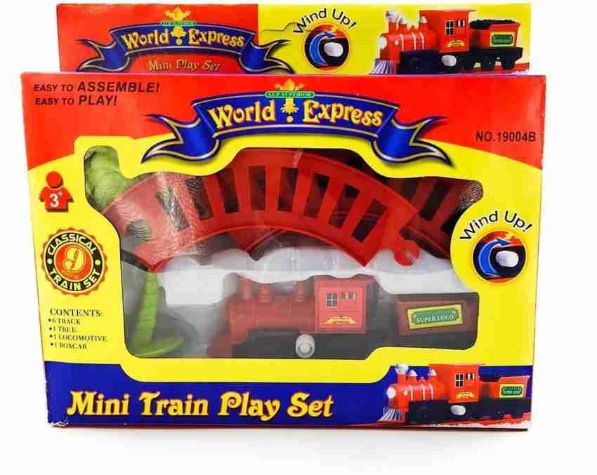 MABS World Express Mini Train Play Set For Kids World Express