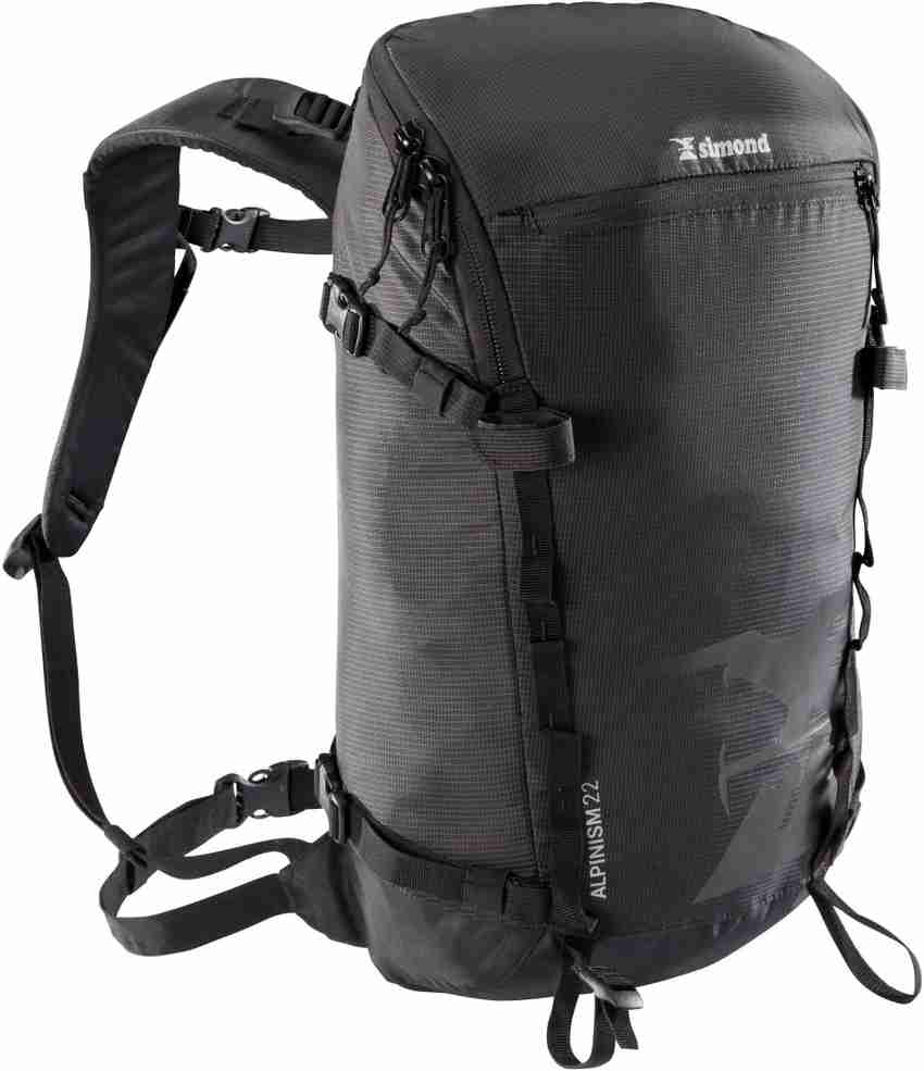 Simond by Decathlon Backpack 22L for Hiking 22 L Backpack Black Price in India Flipkart