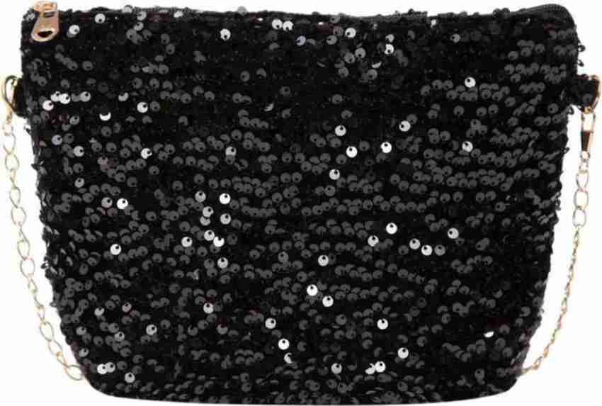 Orders black sequin bag