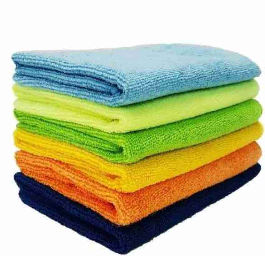 Monarch Linen 12 Pack of Blue Microfiber Dusting Mitts - Case of 180