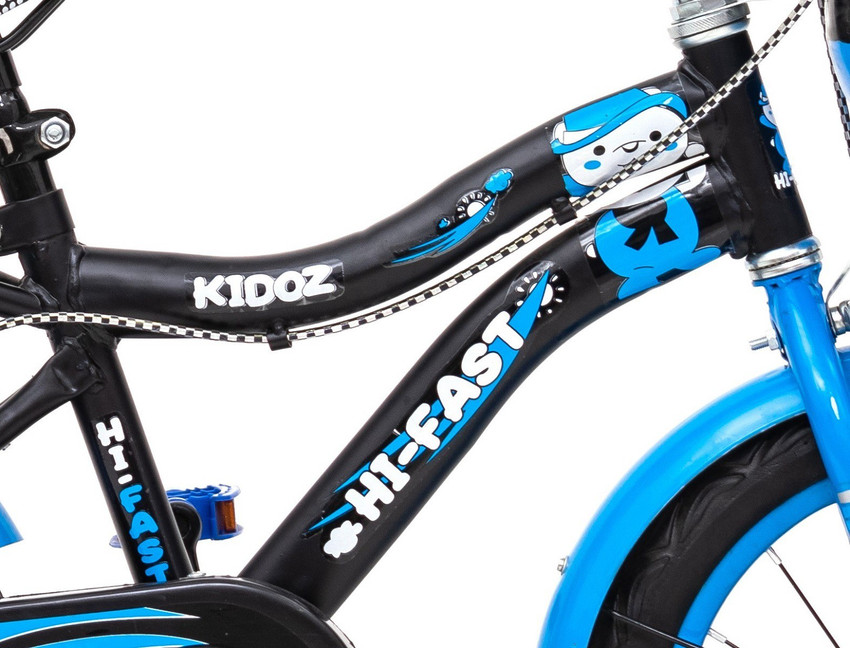 Hi Fast Kids cycle For 4 Years to 7 Years Semi Assembled 16 T Road