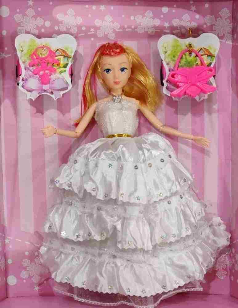 Adream Play Girl Doll Toy for Kids with Beautiful Dress Barbie