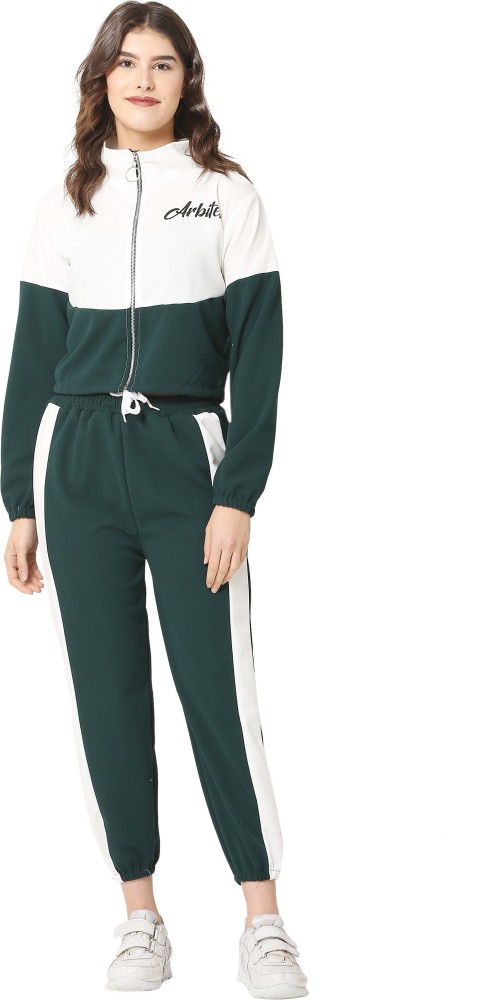 Buy Fashion Trends Solid Women Track Suit Online at Best Prices in