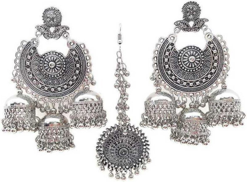 Flipkart silver earrings hotsell