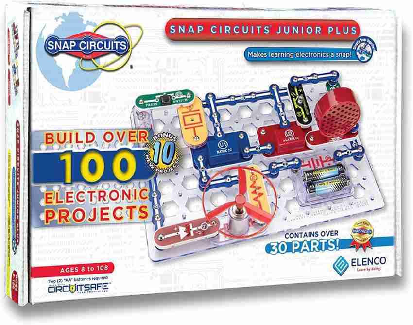 Snap Circuits Jr. Educational 100 Experiments Pack of 10, Elenco