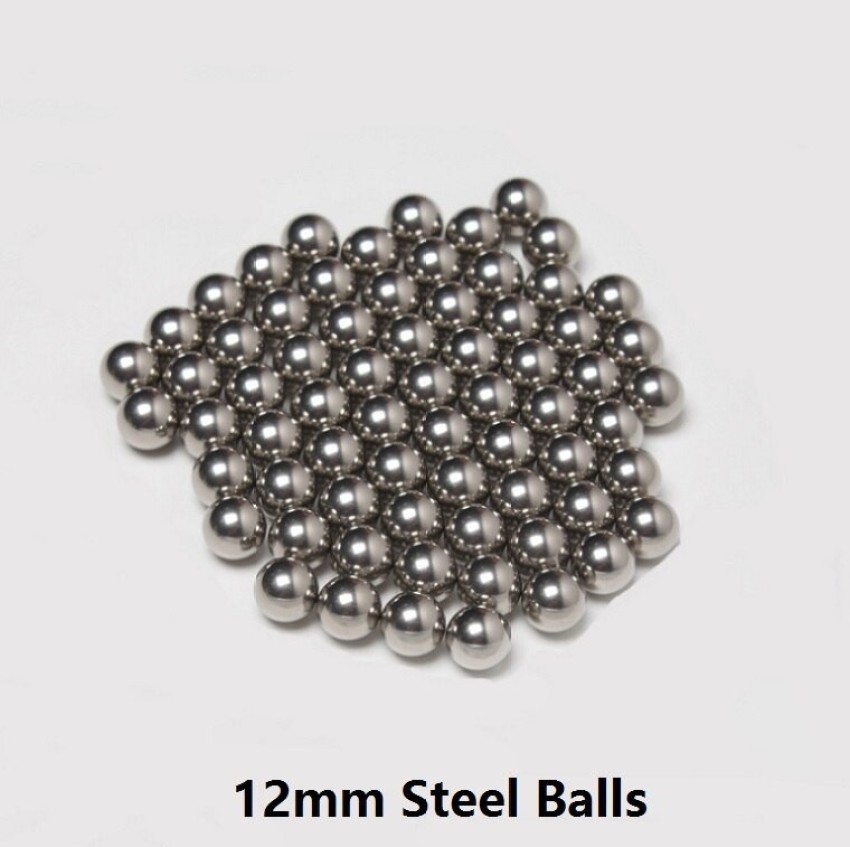 MAGNETICKS 10 Pcs of 12mm Iron Balls , Grade – SS-304 Multipurpose