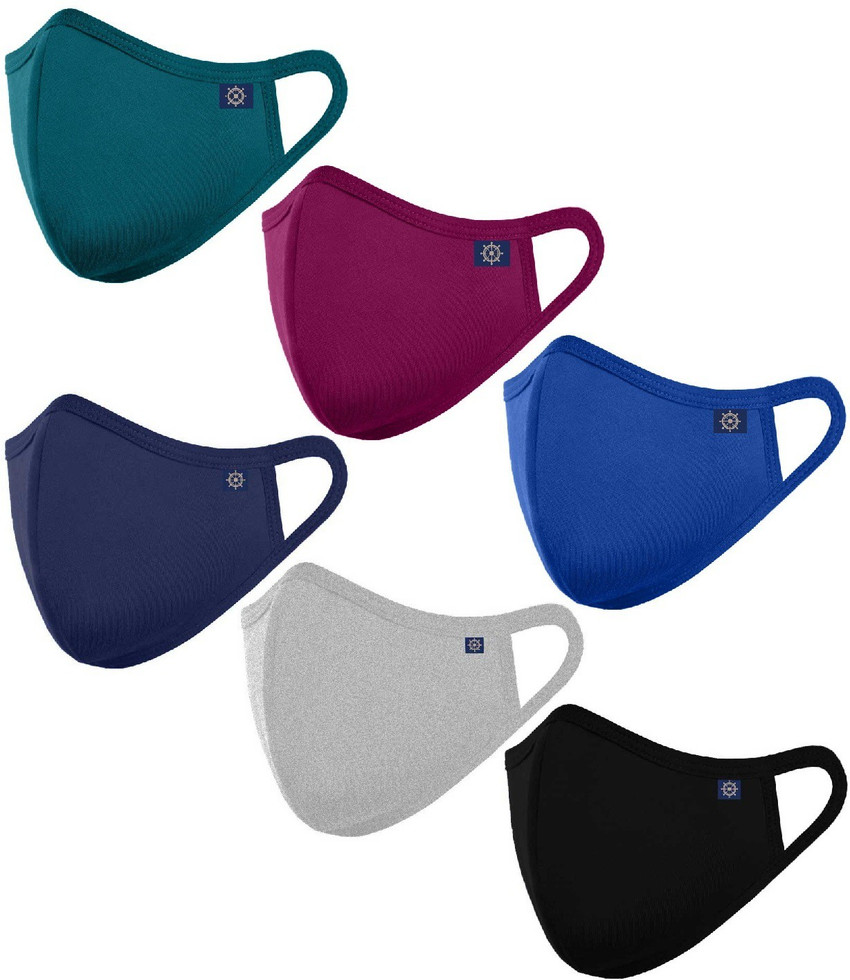 OCEAN RACE Face Mask Cotton Face Mask Reusable Washable Cloth