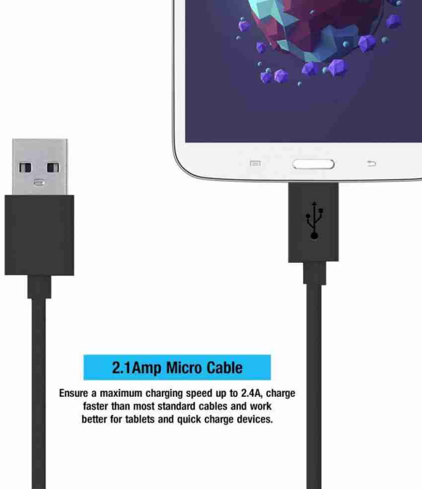 Pour Samsung Galaxy A10 : Chargeur USB Original 2A + Câble Long