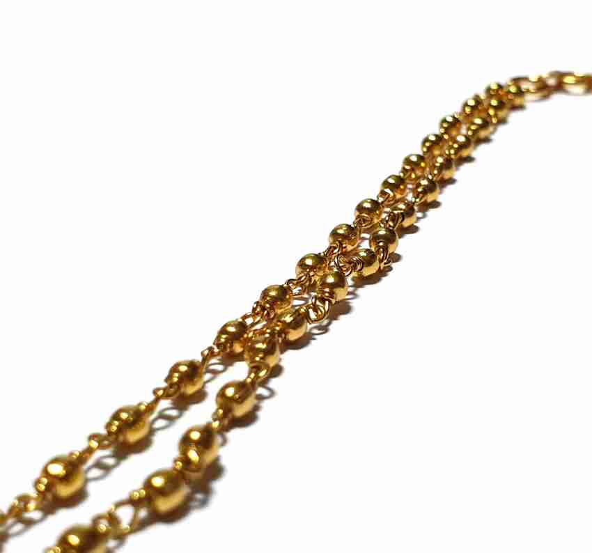 Gold necklace back chain best sale