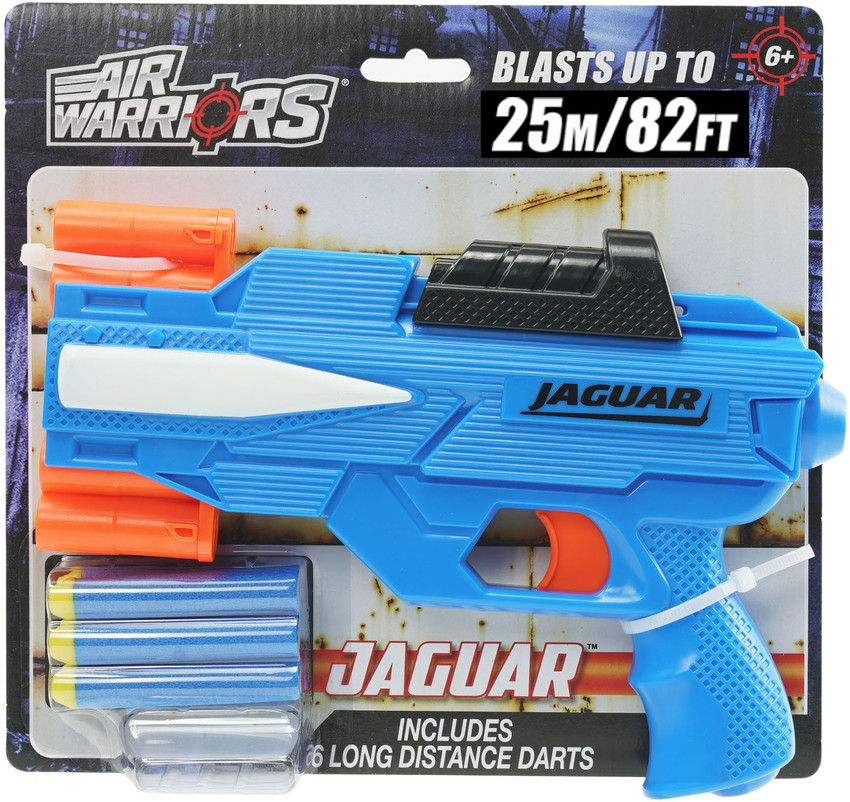 Air Warriors Jaguar Blaster Gun for Kids 3 Above Guns Darts
