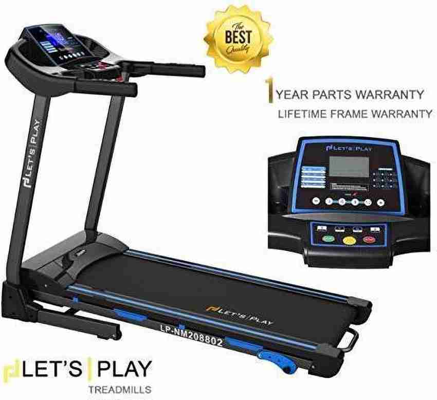 lets play Automatic Treadmill 2.5HP Motor Peak 4.5HP Hydraulic