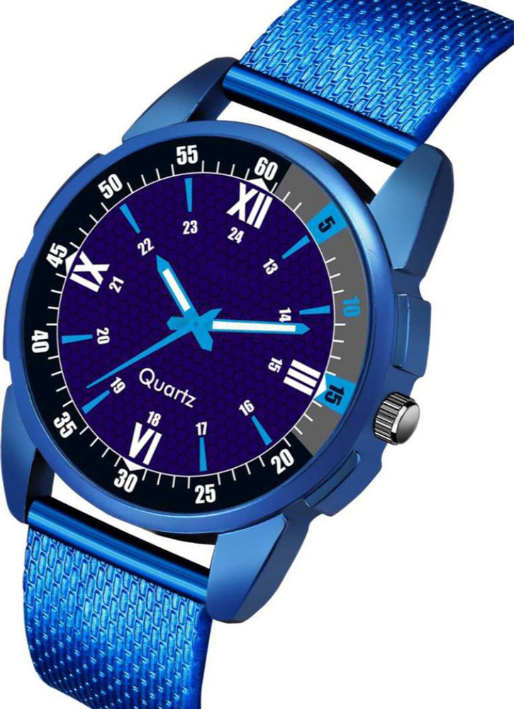 Blue on sale watch flipkart