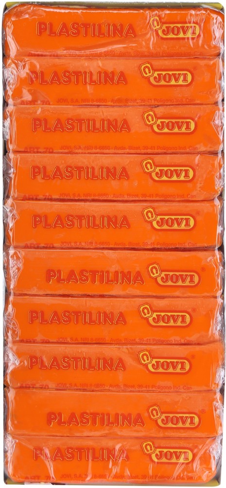 PLASTILINA Box 10 bars 15 g assorted colours