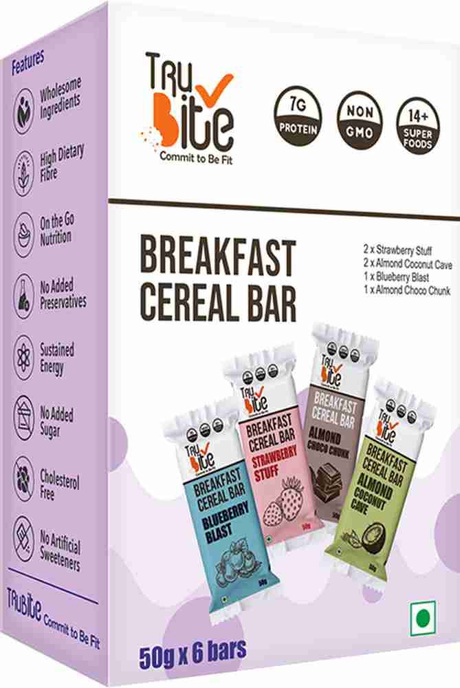 Yogabar Breakfast Protein Bar, Almond Coconut, Pack of 6, Box Price in  India - Buy Yogabar Breakfast Protein Bar, Almond Coconut, Pack of 6