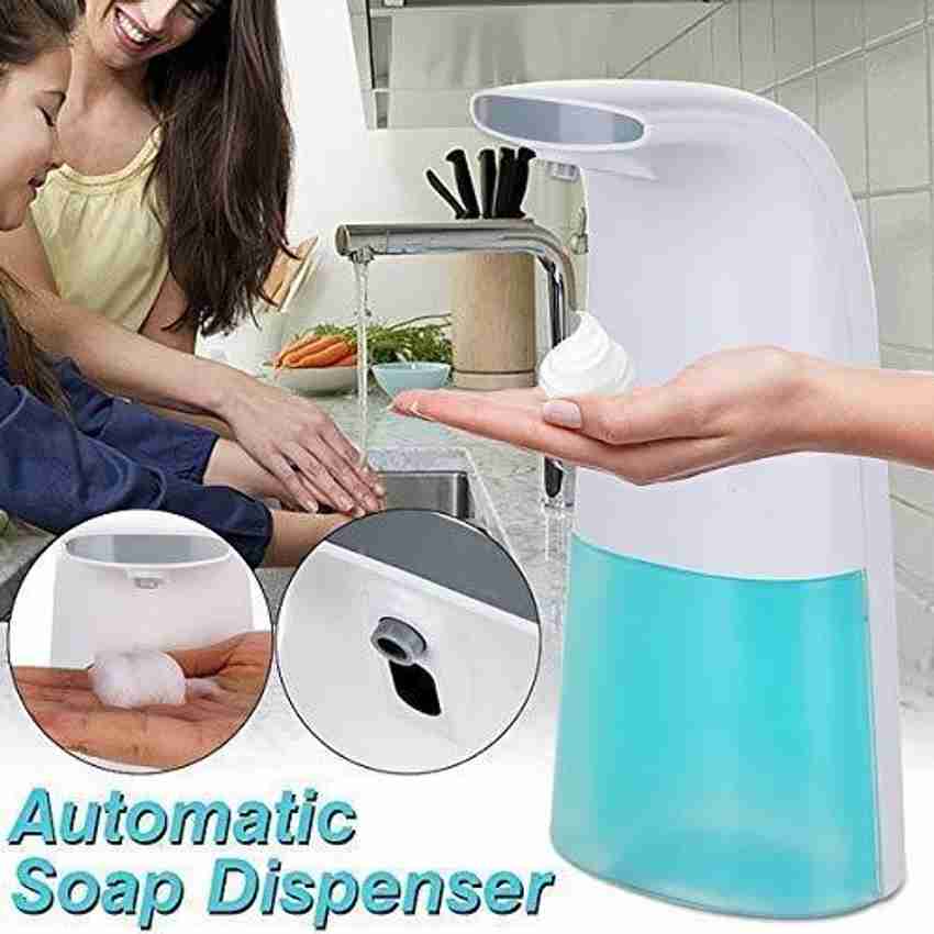 Motion soap dispenser outlet