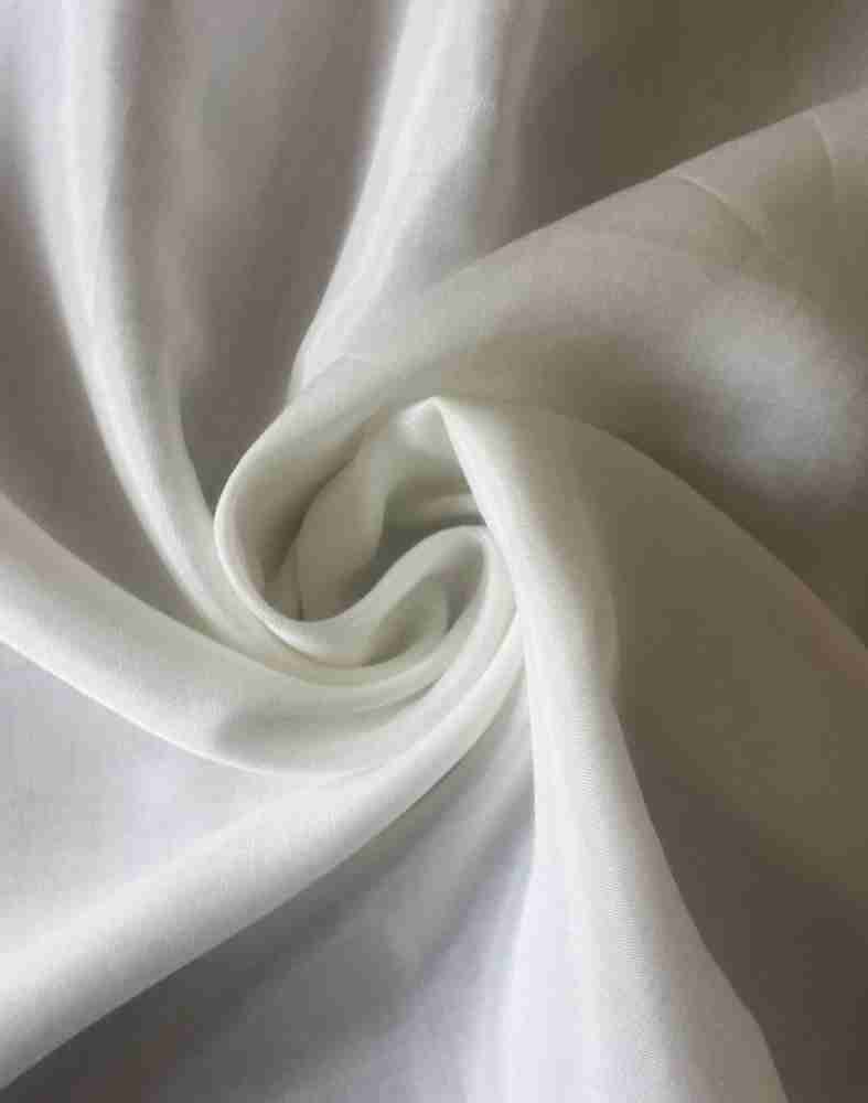 Wish me Silk Blend Solid Multi-purpose Fabric Price in India - Buy