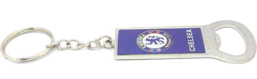 Chelsea FC Official Football Crest Bottle Opener Keyring With Torch