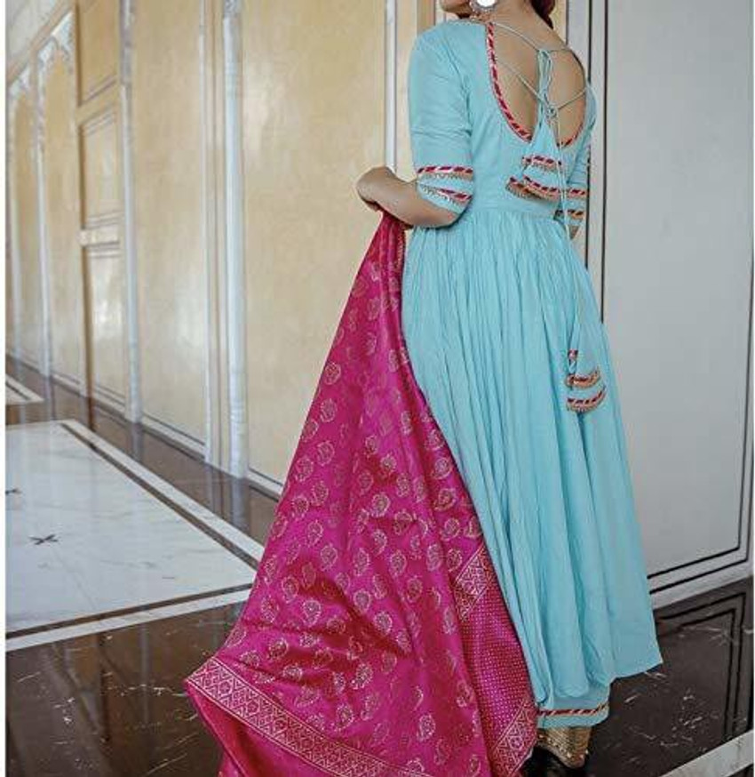 Gota patti lace suit outlet